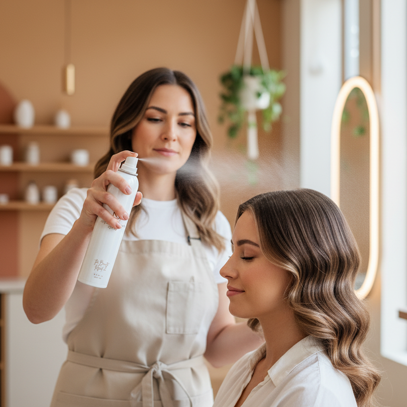 style & shine spray