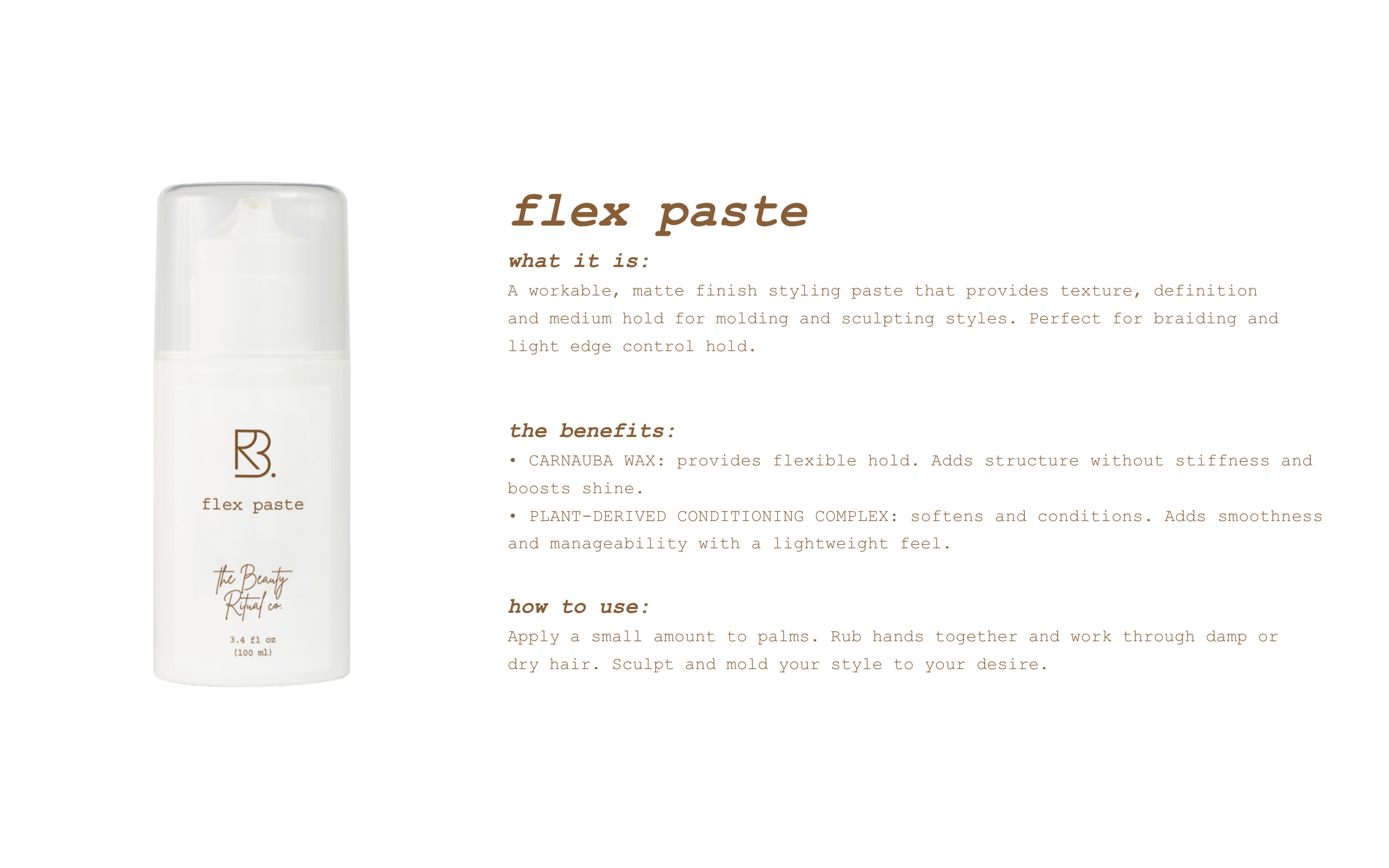 flex paste