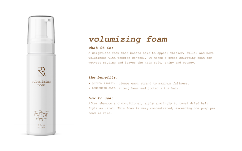 volumizing foam
