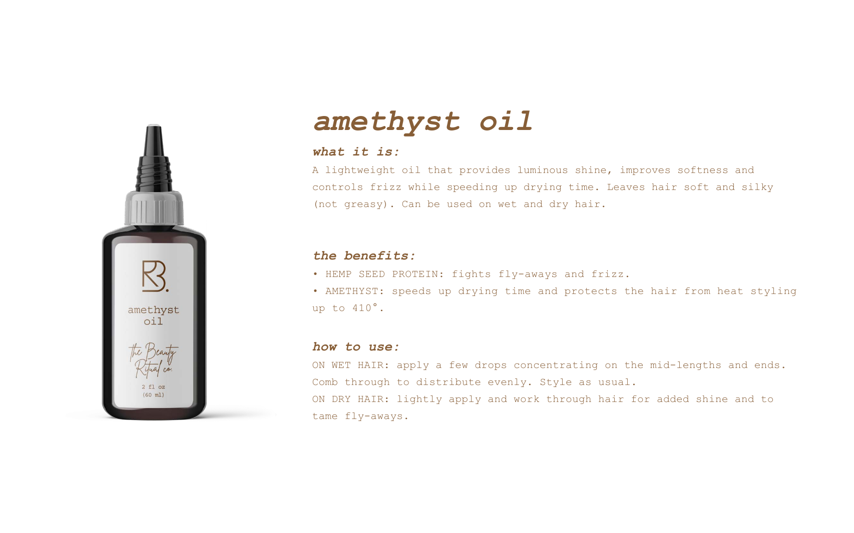 amethyst oil