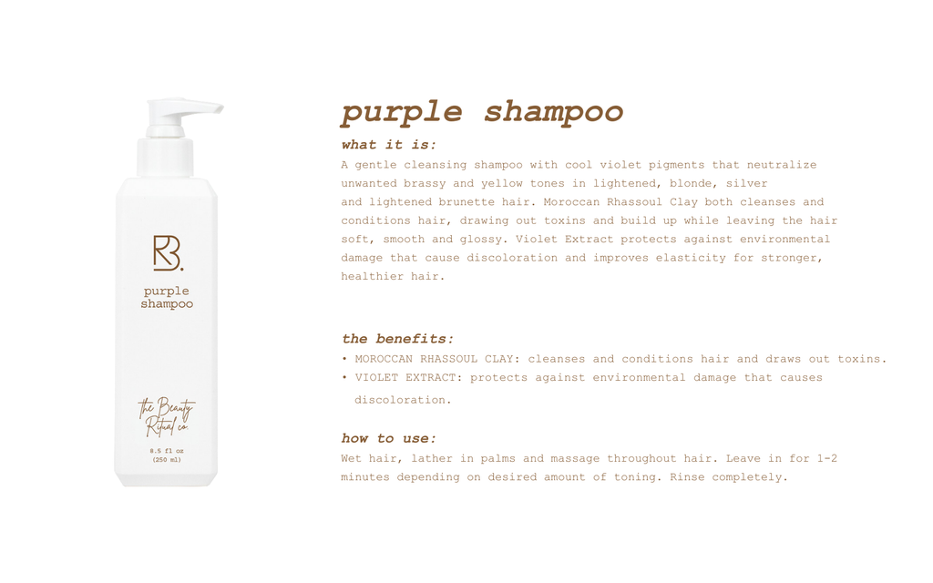 purple shampoo